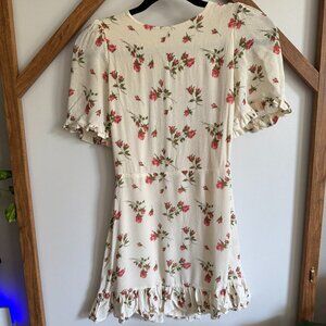 Reformation Alania Printed Mini Dress
